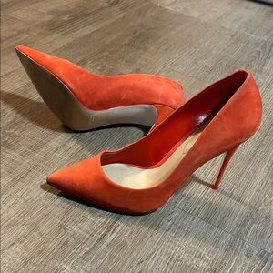 Aldo Vibrant Orange Heels